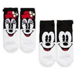 Disney Mickey and Minnie sock set women's